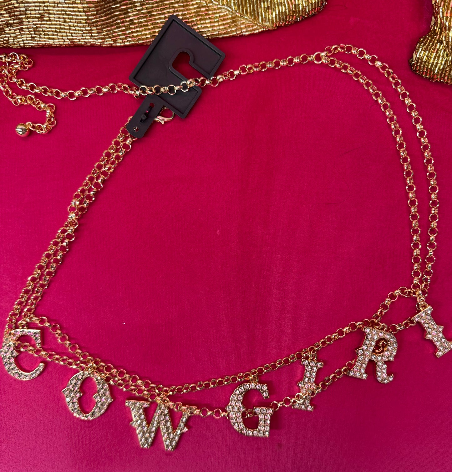 Cowgirl chain belt