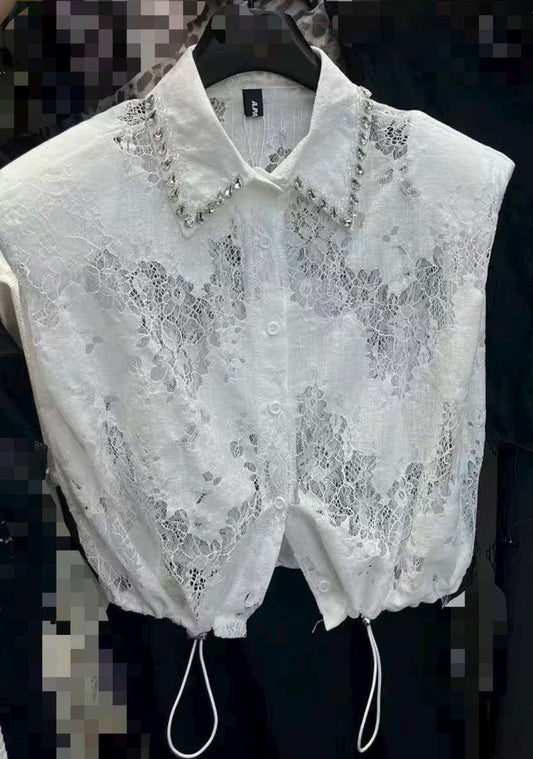 White diamond top
