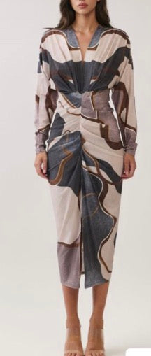 Modern art dress