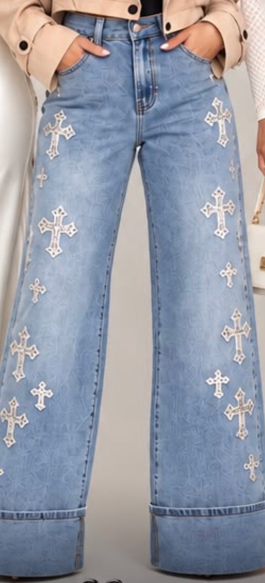 Don’t cross me jeans