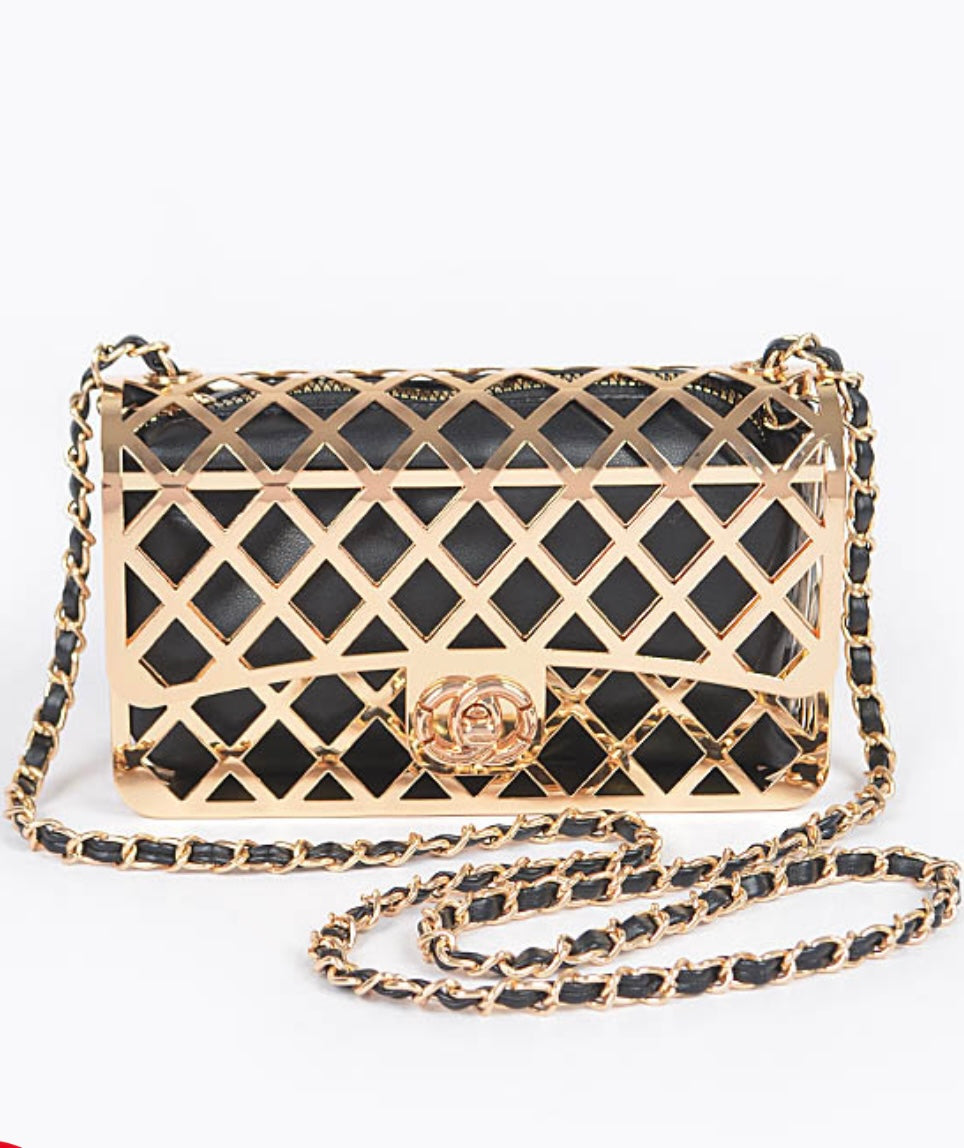 So edgy crossbody bag