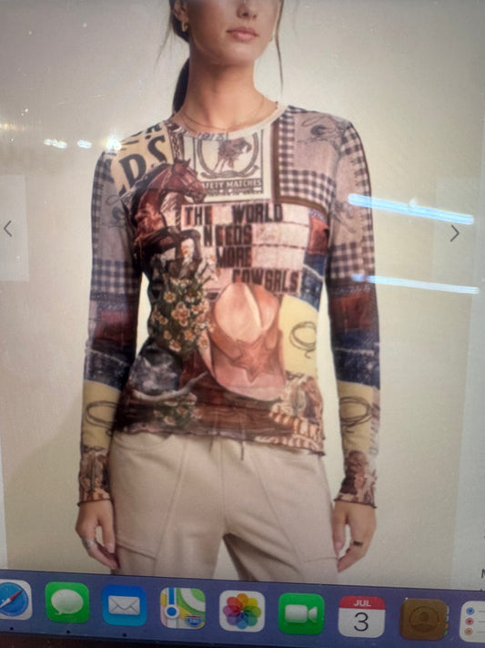 Cowgirl top