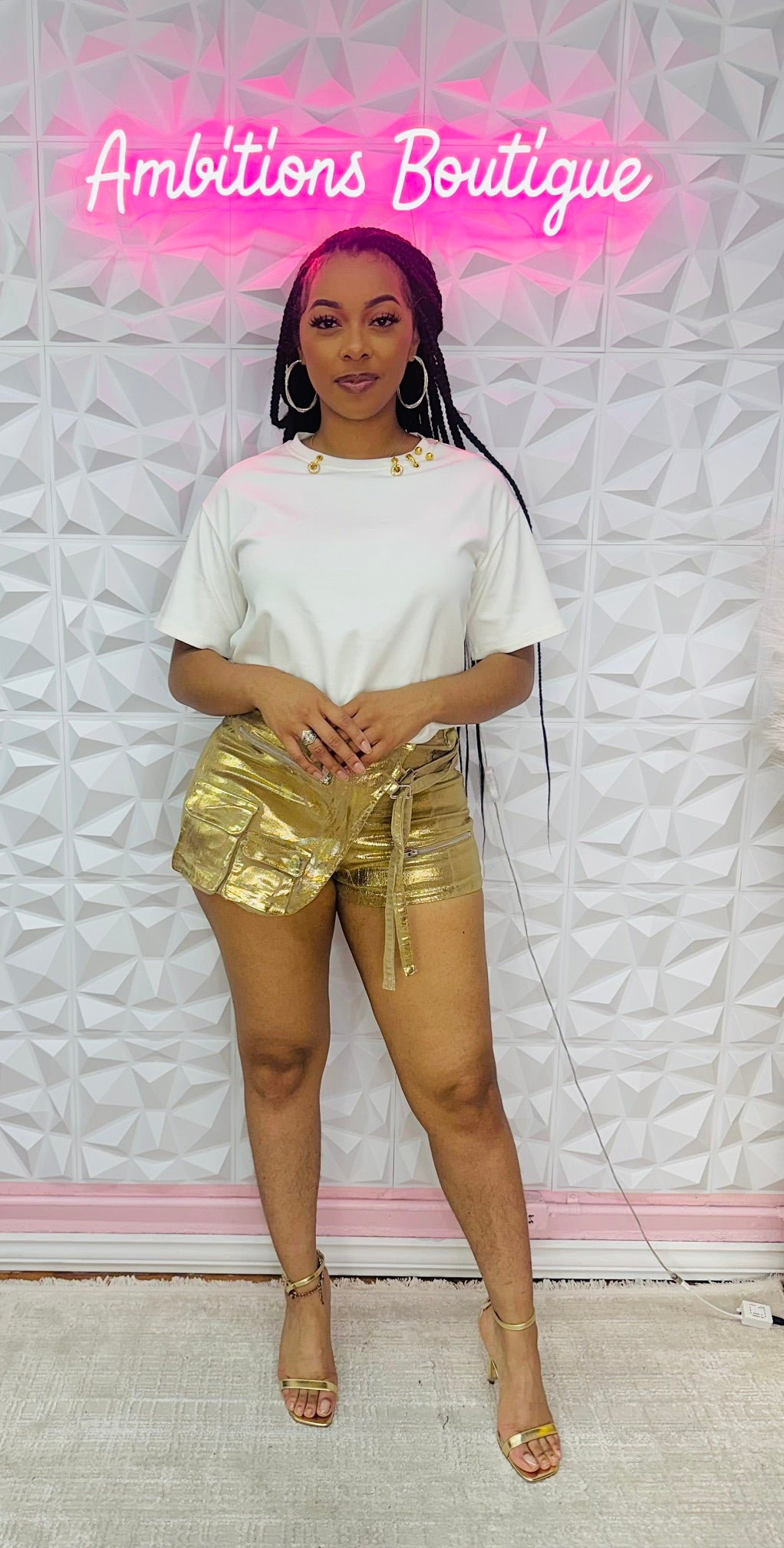 Golden skort