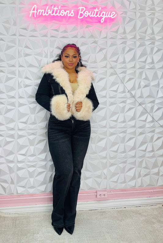 Fluffy jacket