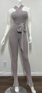 Gray day jumpsuit